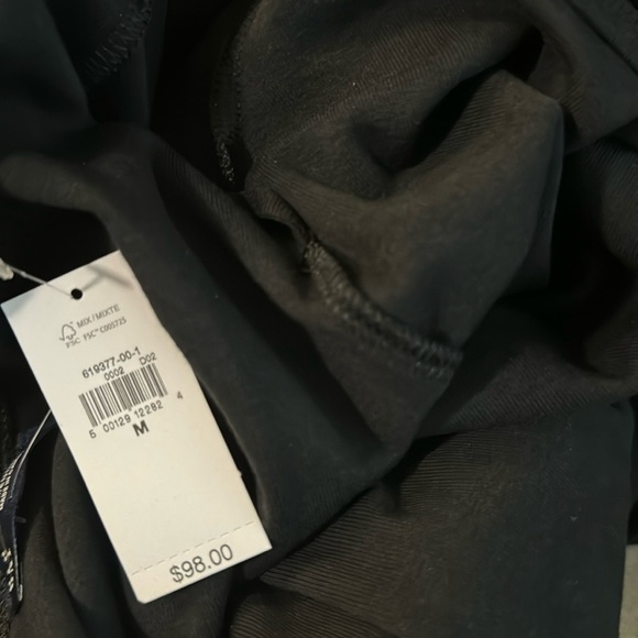 NWT! GAP Black Mixed Media Maxi Dress - Size Medium 🧡 - Picture 8 of 8